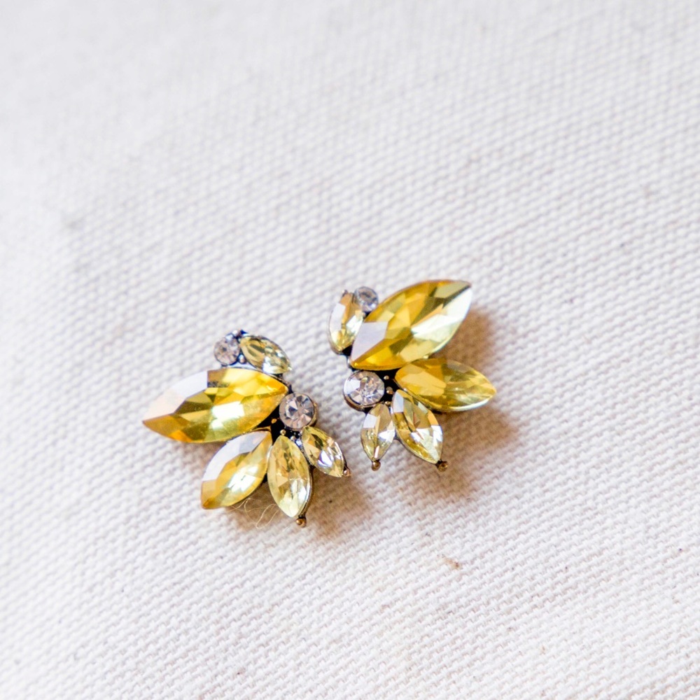 ‘Sunshine’ Gemmed Earrings ☀️